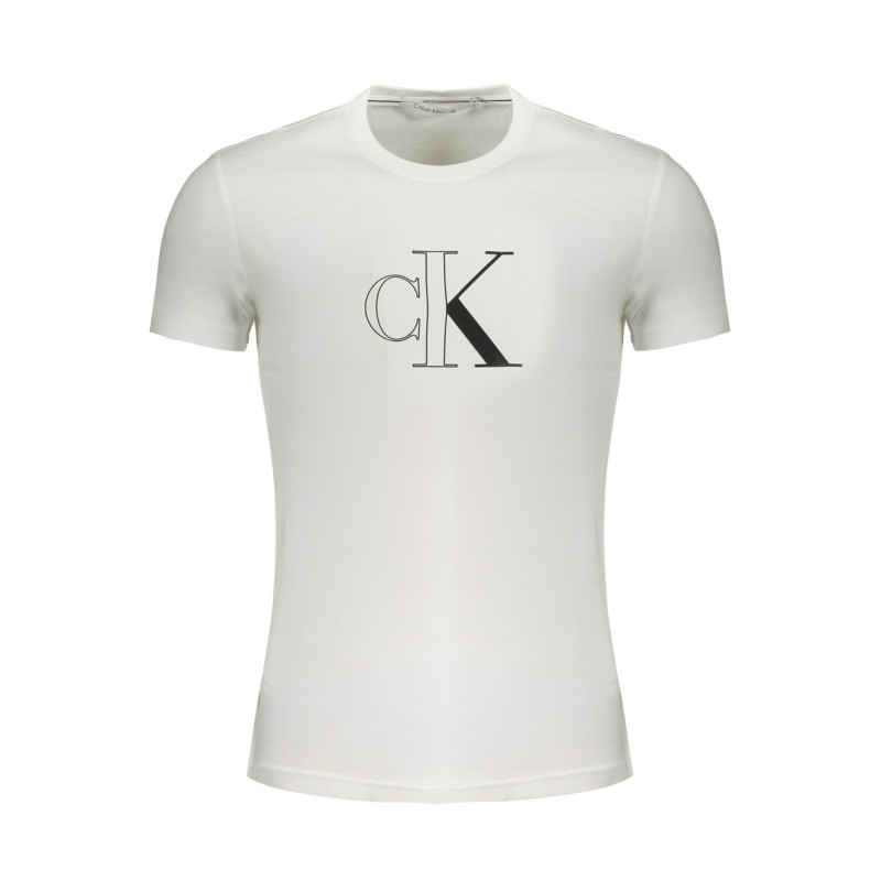 Calvin klein T-krekls J30J325678 Balts