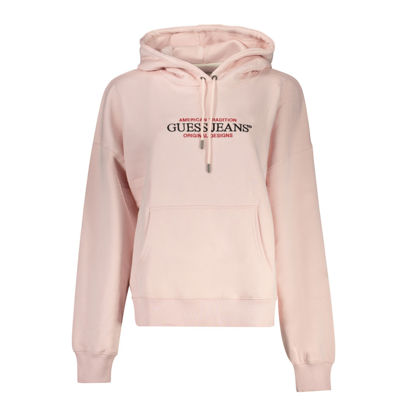 Guess jeans sweatshirt W4YQ15KC811 Pink