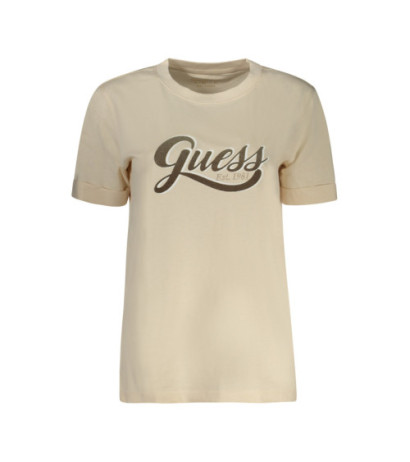 Guess jeans marškinėliai W4YI09JA914 Beige