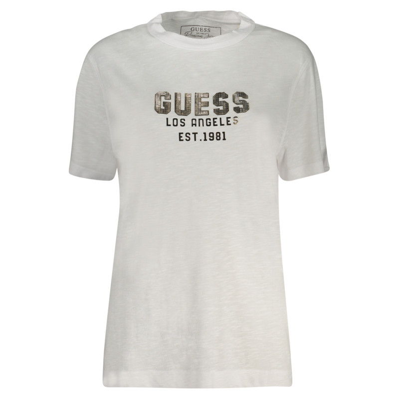 Guess jeans marškinėliai W4YI35KCXT0 Balta