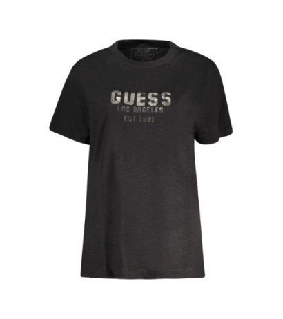 Guess jeans marškinėliai W4YI35KC8T0 Juoda