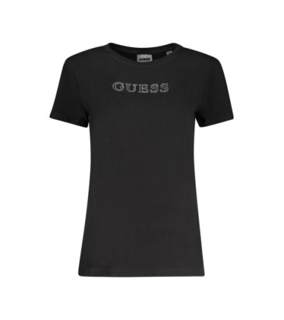 Guess jeans marškinėliai V3BI11J1314 Juoda