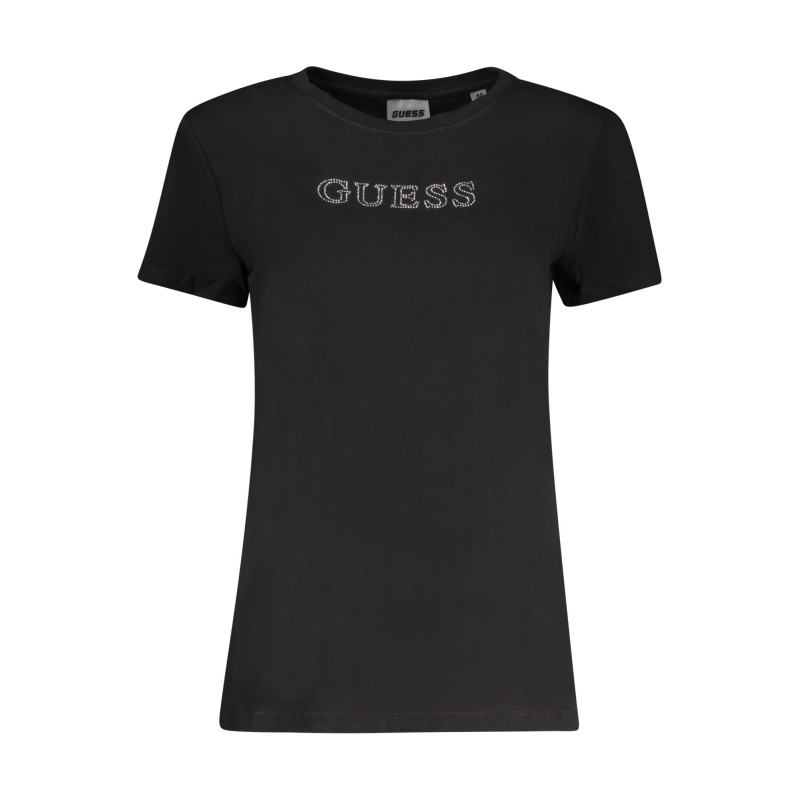 Guess jeans marškinėliai V3BI11J1314 Juoda