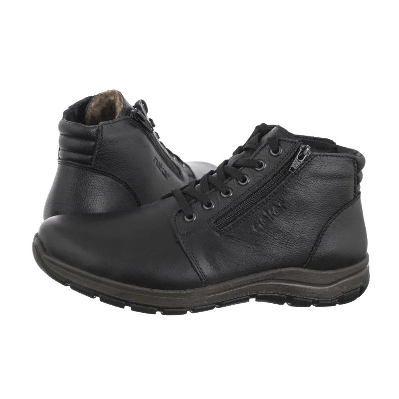 Rieker Czarne 03652-00 Black (RI223-a) shoes