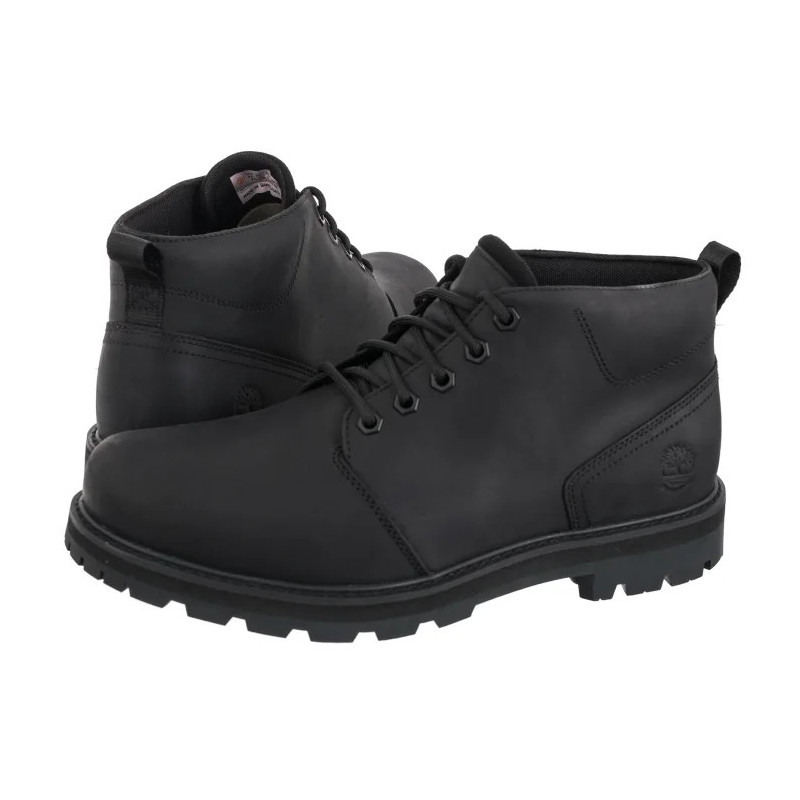 Timberland Britton Road Mid Lc Waterproof Chukka Black Full Grain 0A69TW W02 (TI140-a) boots