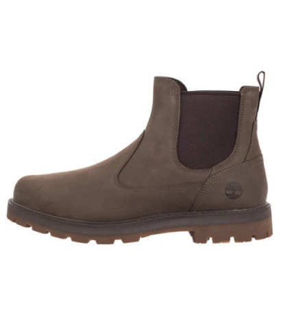 Timberland Britton Road Mid Chelsea Boot Medium Brown Nubuck 0A6A4W EM5 (TI141-a) shoes