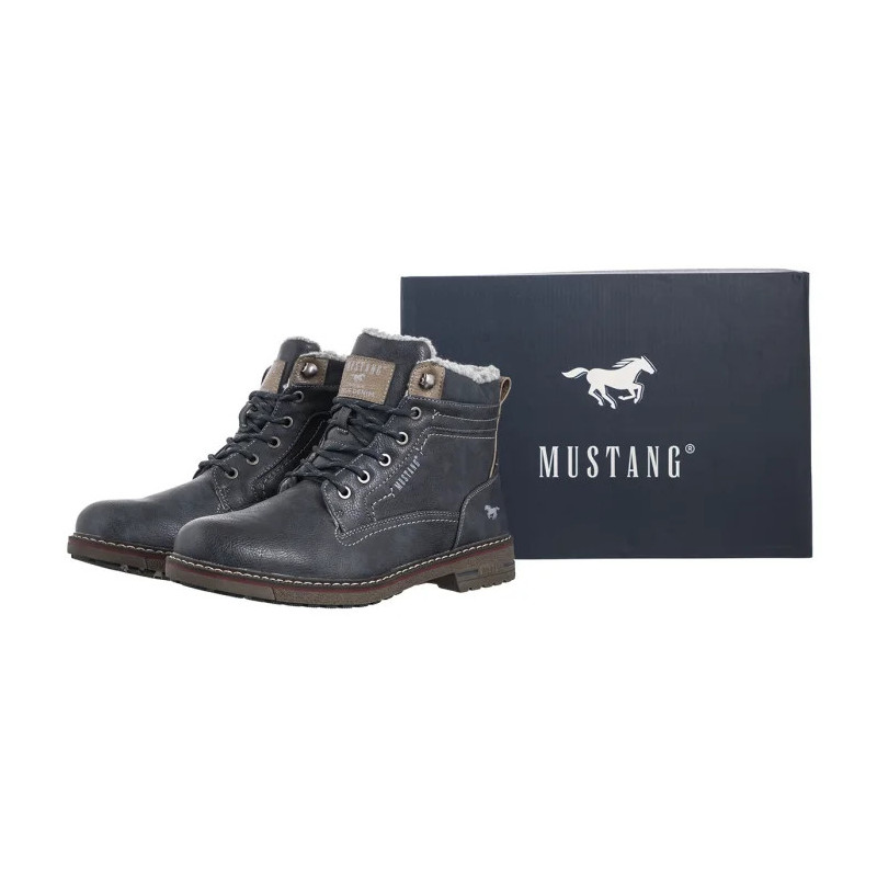 Mustang Granatowe 4201-602-820 (MU559-a) saapad