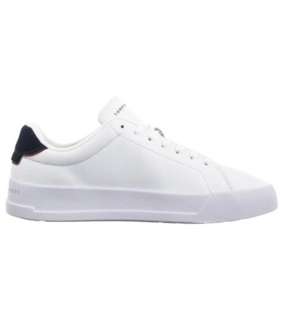 Tommy Hilfiger TH Court Lth Detail Ess White/Desert Sky FM0FM05367 0LD (TH1219-a) spordijalatsid