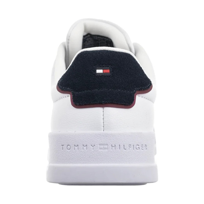 Tommy Hilfiger TH Court Lth Detail Ess White/Desert Sky FM0FM05367 0LD (TH1219-a) spordijalatsid