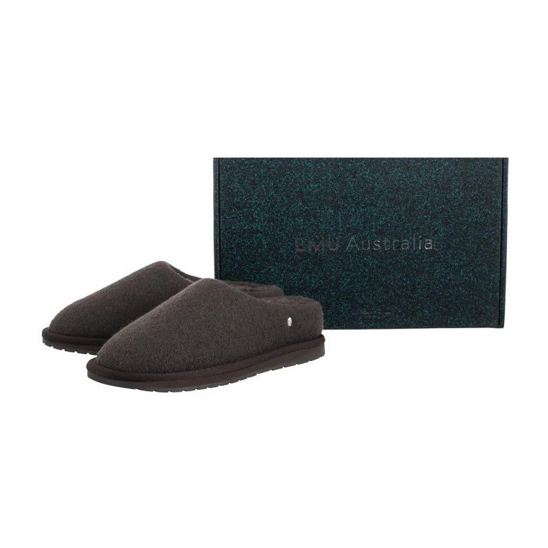 EMU Australia Joy Felt Chocolate W13148 (EM518-a) Sieviešu apavi/Flip Flops