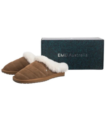 EMU Australia Virginia Chestnut W12992 (EM519-a) Moteriški batai/šlepetės