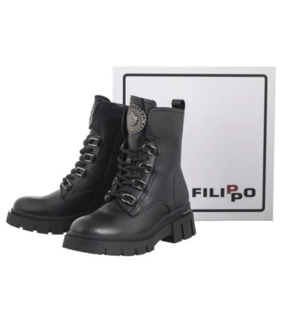 Filippo Czarne DBT6521/24 BK (FO132-a) shoes