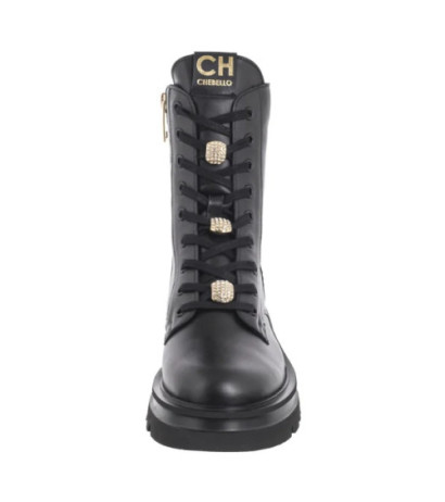 CheBello Czarne 4549-002-000-MIC-S349 (CH148-a) shoes