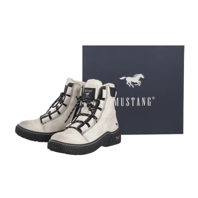 Mustang Białe 1436-605-203 (MU557-b) shoes