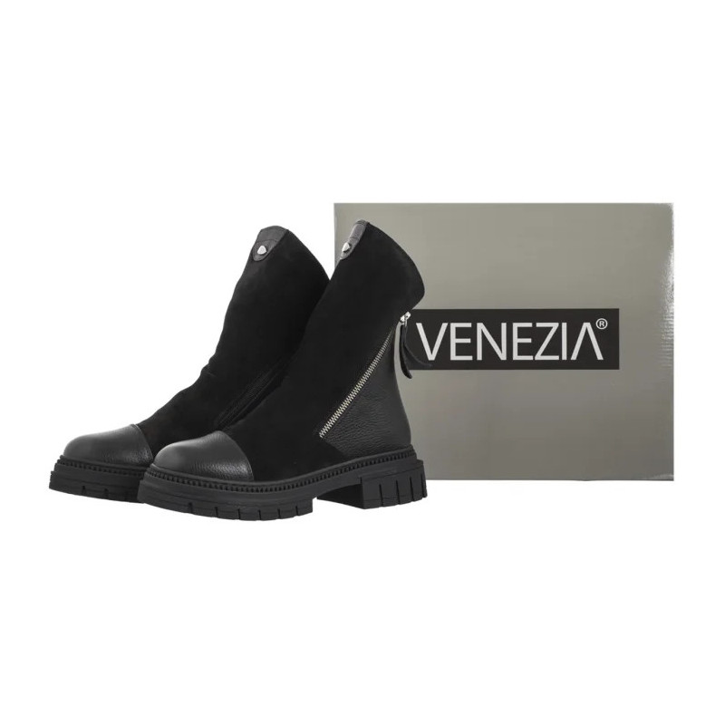 Venezia Czarne H015SUBLOBB045 (VE814-a) batai