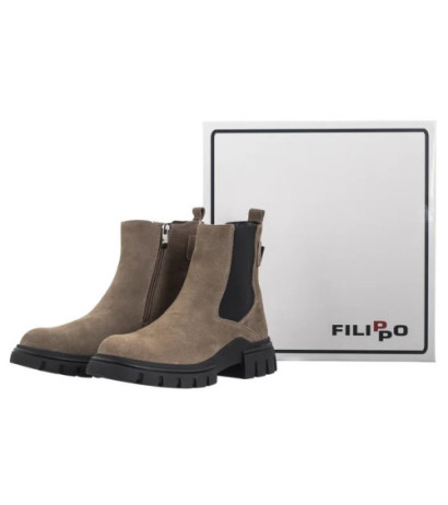 Filippo Beżowe DBT6384/24 TP (FO133-a) shoes