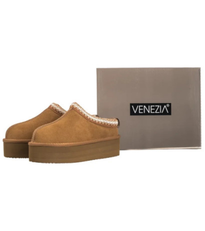 Venezia Brązowe S006SUBROBK030 (VE819-a) bateliai