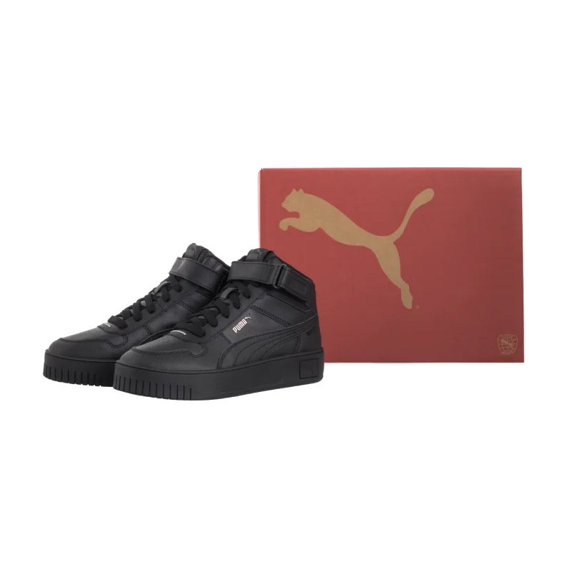 Puma Carina Street Mid Black-Rose Gold 392337-02 (PU610-a) sporta apavi