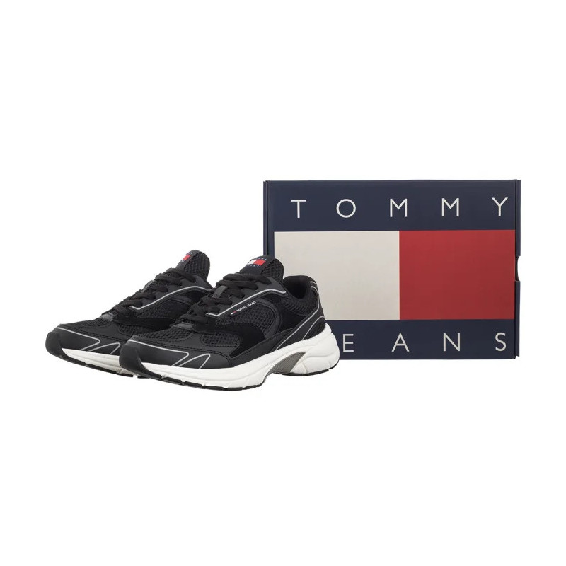 Tommy Hilfiger The Coney Black EN0EN02674 BDS (TH1221-a) sporta apavi