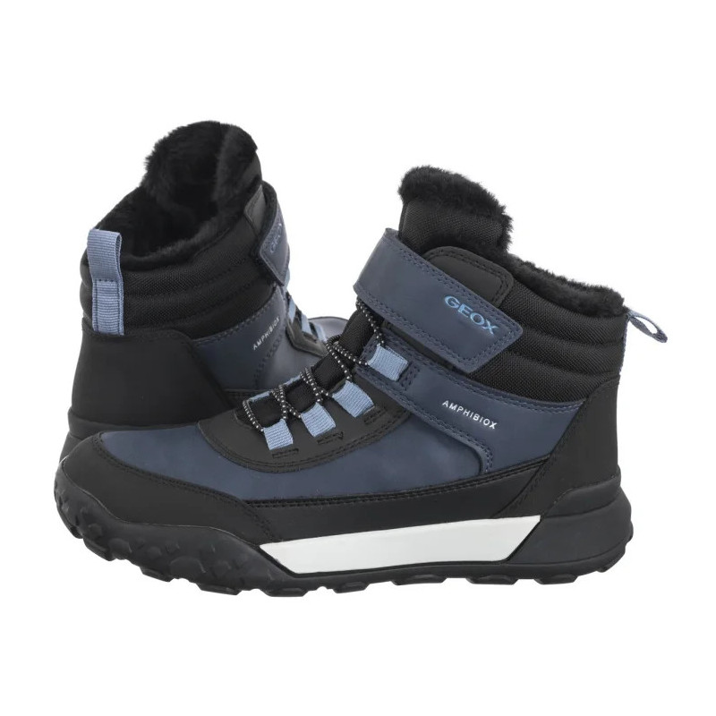 Geox J Trekkyup B Abx E Denim/Black J46MBE 0MEFU C4J9B (GE200-b) batai