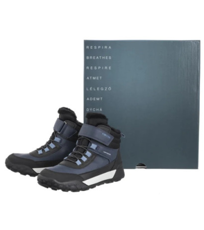 Geox J Trekkyup B Abx E Denim/Black J46MBE 0MEFU C4J9B (GE200-b) ankle boots