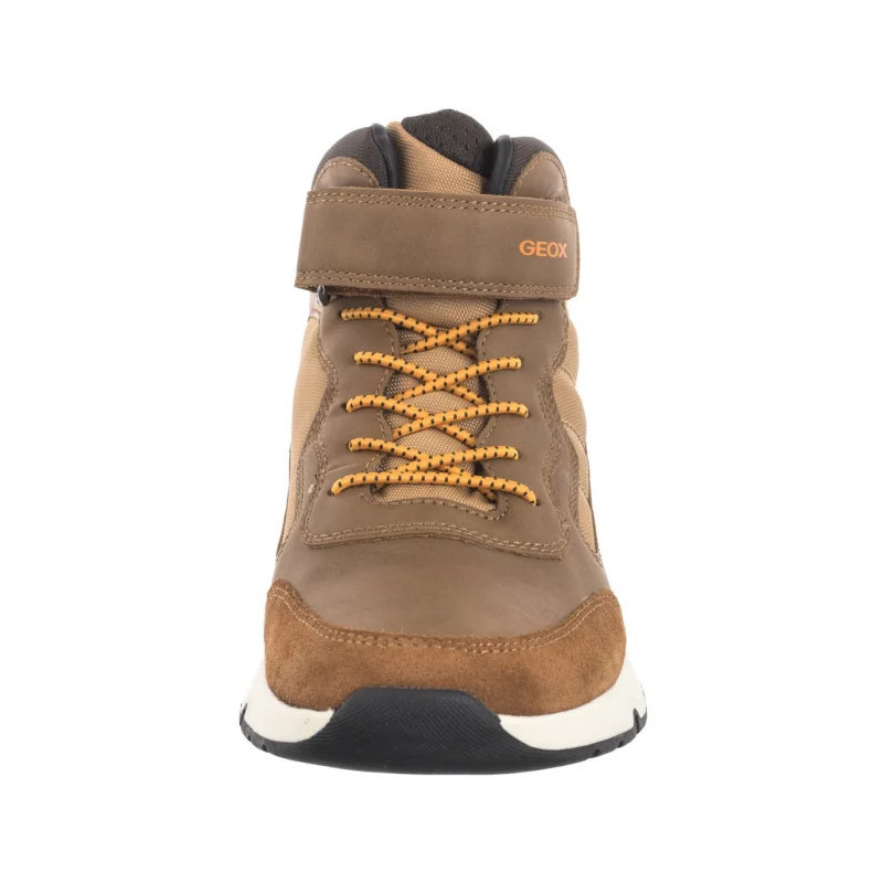 Geox J Rooner B. E - Wax.Syn+Nylon Cognac J46H0E 0MEFU C6001 (GE201-a) ankle boots