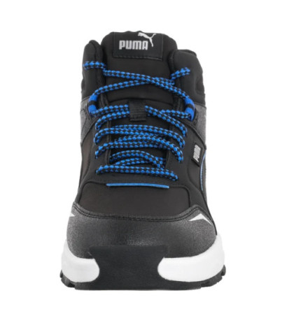 Puma Evolve Trail Jr Puma Black-Hyperlink Blue 397644-01 (PU604-a) sporta apavi