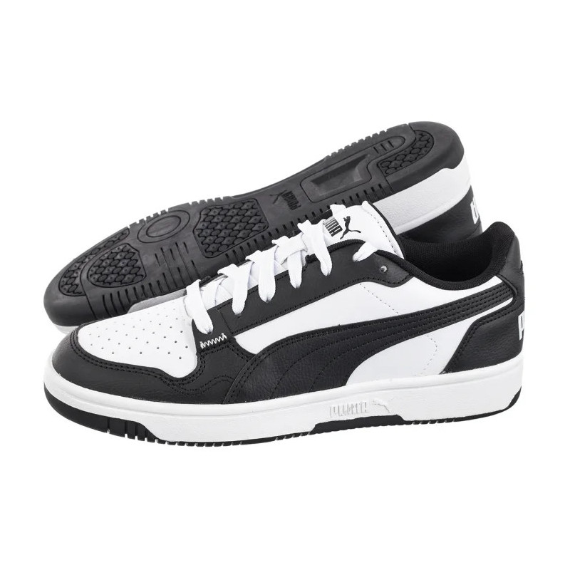 Puma Reb-L Jr White-Black 398993-01 (PU608-a) sporta apavi