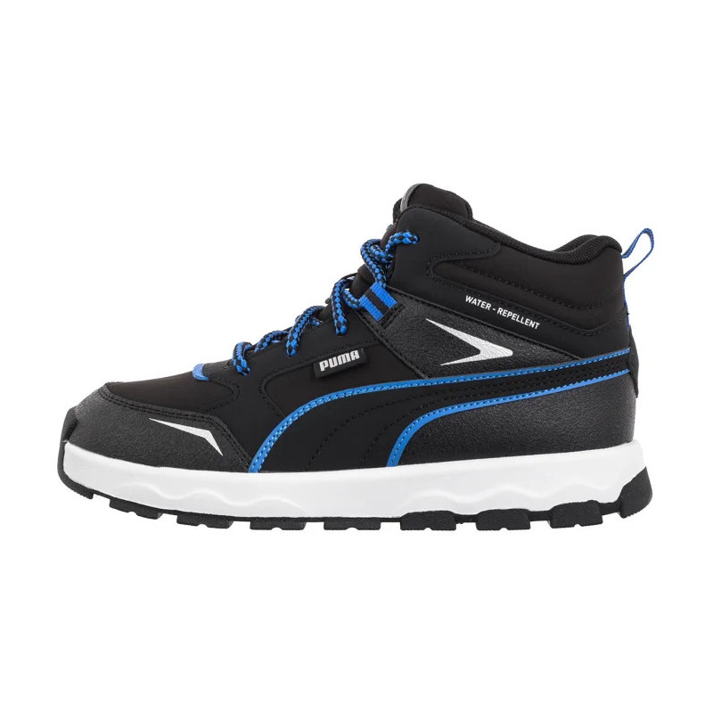 Puma Evolve Trail PS Puma Black-Hyperlink Blue 397645-01 (PU611-b) ankle boots