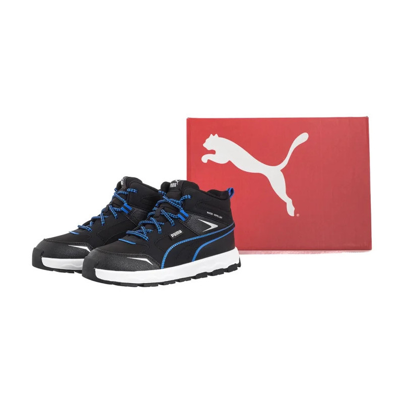 Puma Evolve Trail PS Puma Black-Hyperlink Blue 397645-01 (PU611-b) ankle boots