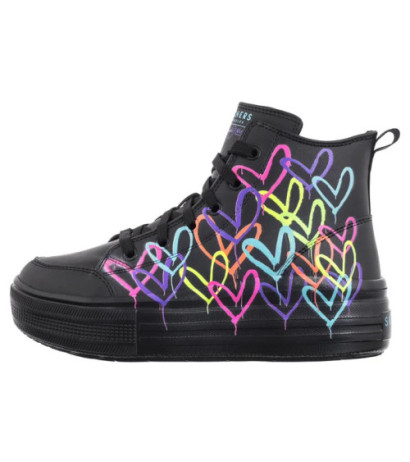 Skechers Hyperlift Love Daze Black/Multi 314075L/BKMT (SK196-a) sporta apavi