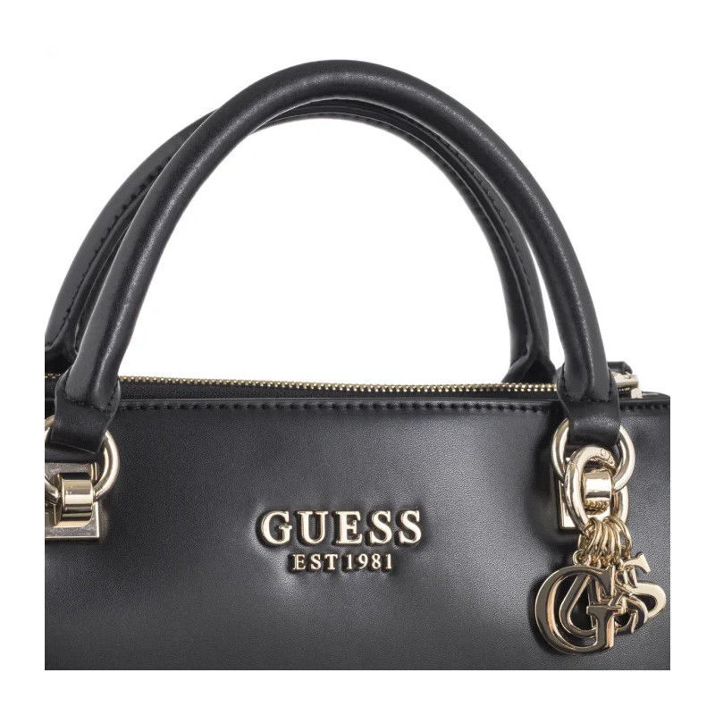 Guess Evelune Lrg Girlfirend Satchel HWVG93 53070 Black (GU693-a) handbag