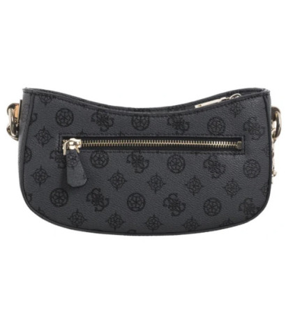 Guess Evelune Top Zip Shoulder Bag HWPG93 53180 Charcoal Logo (GU695-a) käekott