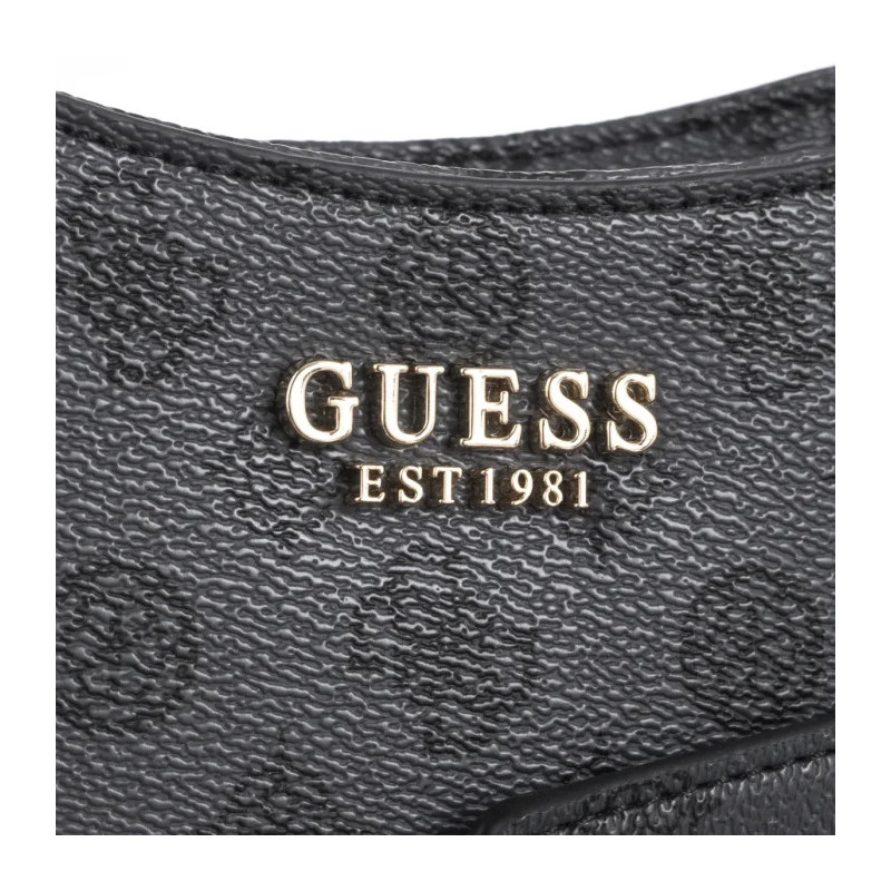 Guess Evelune Top Zip Shoulder Bag HWPG93 53180 Charcoal Logo (GU695-a) käekott