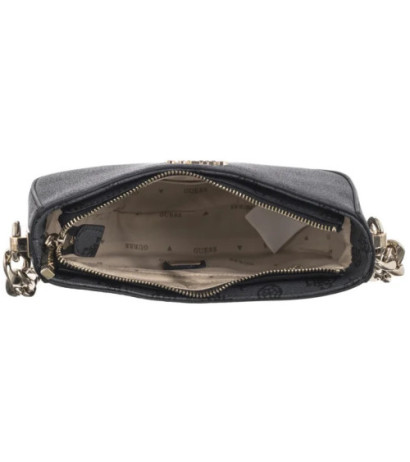 Guess Evelune Top Zip Shoulder Bag HWPG93 53180 Charcoal Logo (GU695-a) käekott