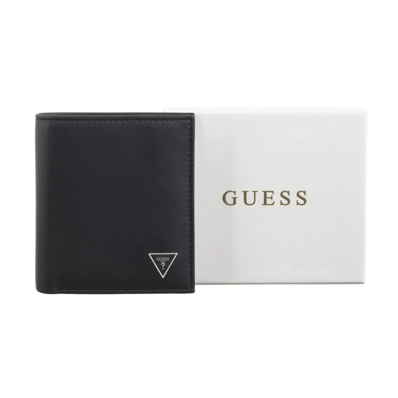 Guess Firenze Sm Bllfld W Coin Pkt Black SMFISE LEA22 BLA (GU696-a) käekott