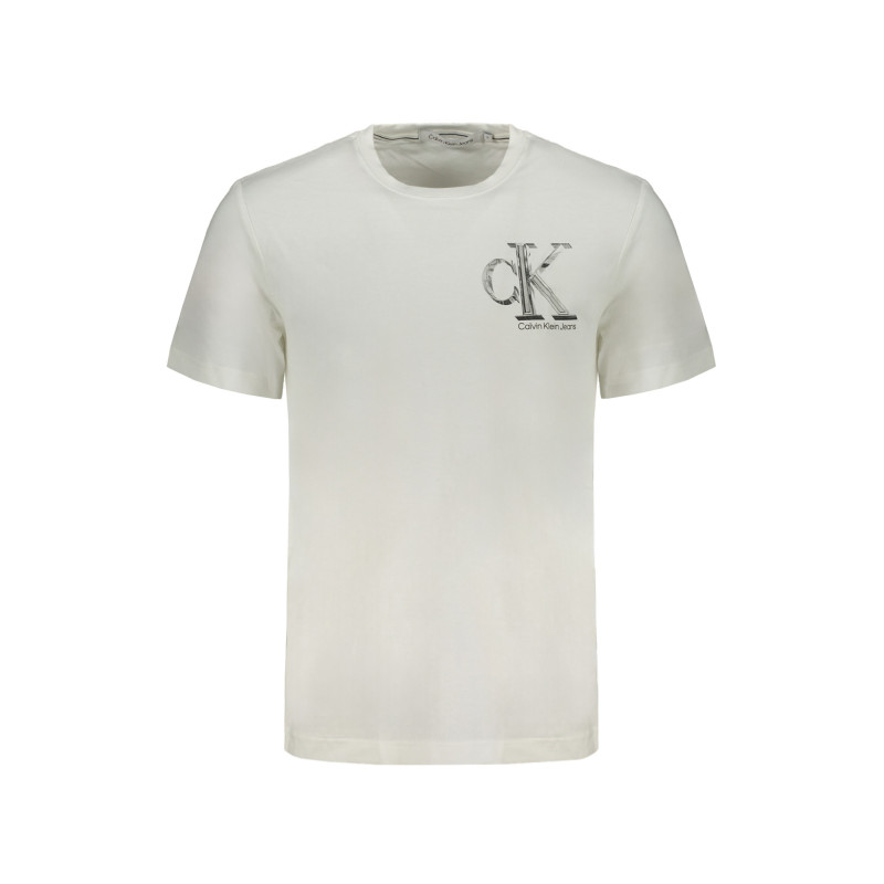 Calvin klein T-krekls J30J325498 Balts