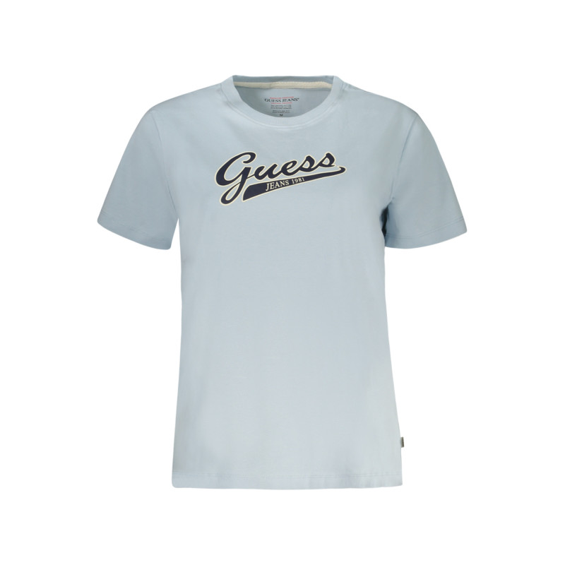 Guess jeans T-krekls W4YI13J1314 Gaiši zils