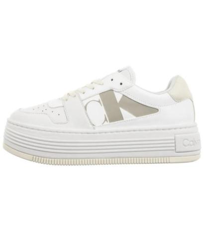 Calvin Klein Bold Flatf Low Laceup Mix Nbs BrightWhite/Creamy White YW0YW01641 0LD (CK603-a) kingad