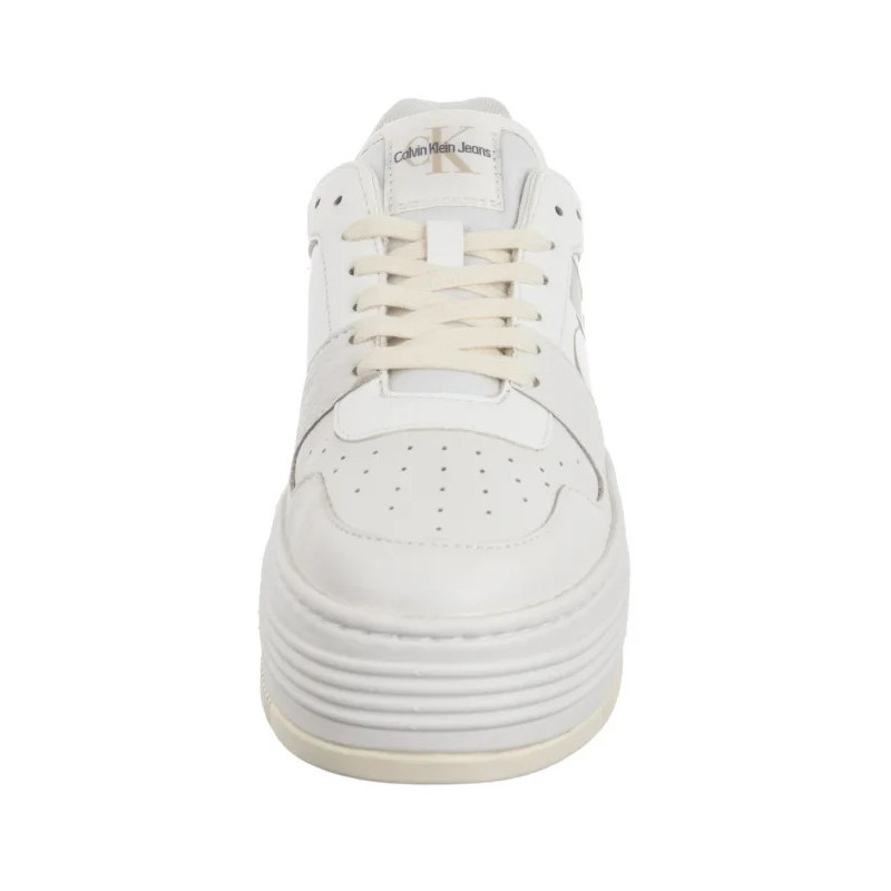 Calvin Klein Bold Flatf Low Laceup Mix Nbs BrightWhite/Creamy White YW0YW01641 0LD (CK603-a) kingad