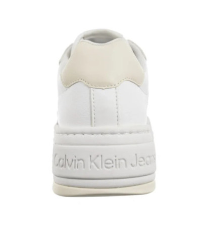 Calvin Klein Bold Flatf Low Laceup Mix Nbs BrightWhite/Creamy White YW0YW01641 0LD (CK603-a) kingad