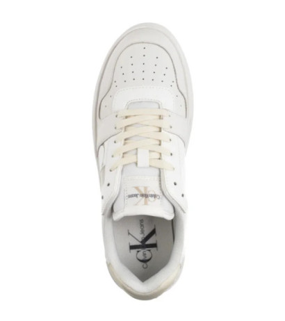 Calvin Klein Bold Flatf Low Laceup Mix Nbs BrightWhite/Creamy White YW0YW01641 0LD (CK603-a) kingad