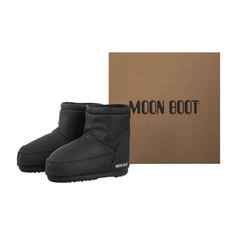 Moon Boot MB Icon Low Nolace Rubber Black 1409410 N001 (MB68-a) batai