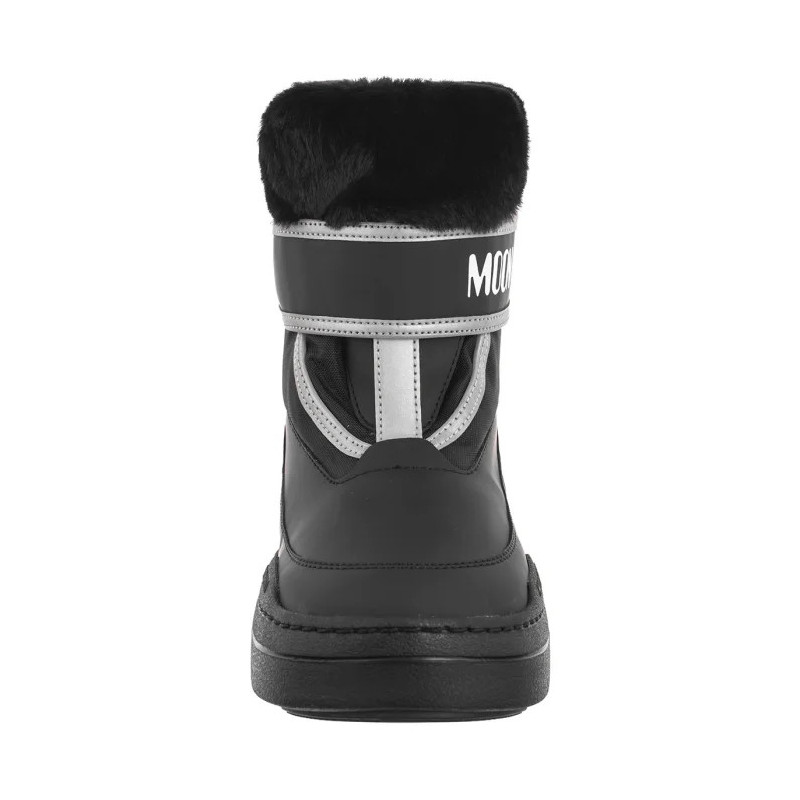 Moon Boot MB Jr Park Strap Black 80D3440030  (MB67-a) zābaki