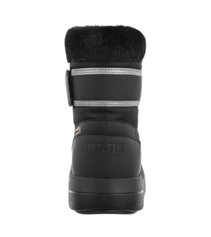 Moon Boot MB Jr Park Strap Black 80D3440030  (MB67-a) zābaki