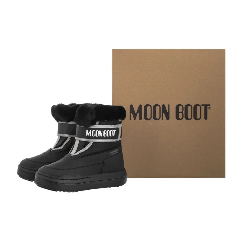 Moon Boot MB Jr Park Strap Black 80D3440030  (MB67-a) saapad