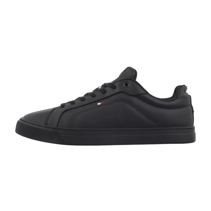 Tommy Hilfiger Icon Court Lth Flag Ess Black FM0FM05317 BDS (TH1230-a) sportiniai bateliai