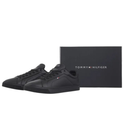 Tommy Hilfiger Icon Court Lth Flag Ess Black FM0FM05317 BDS (TH1230-a) sportiniai bateliai