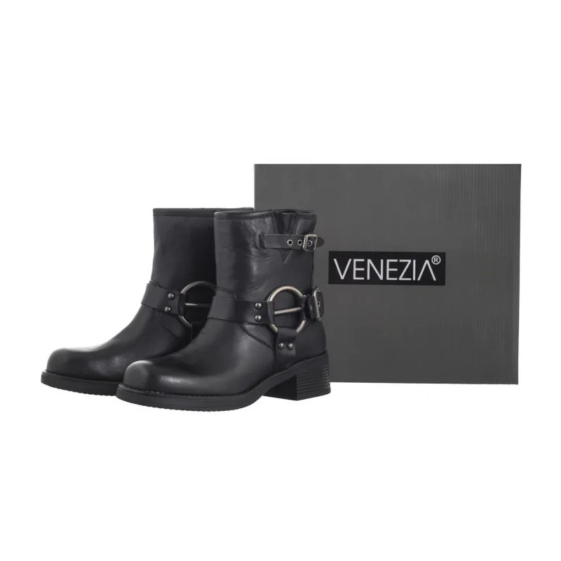 Venezia Czarne W014LEBLOBB008 (VE817-a) kingad