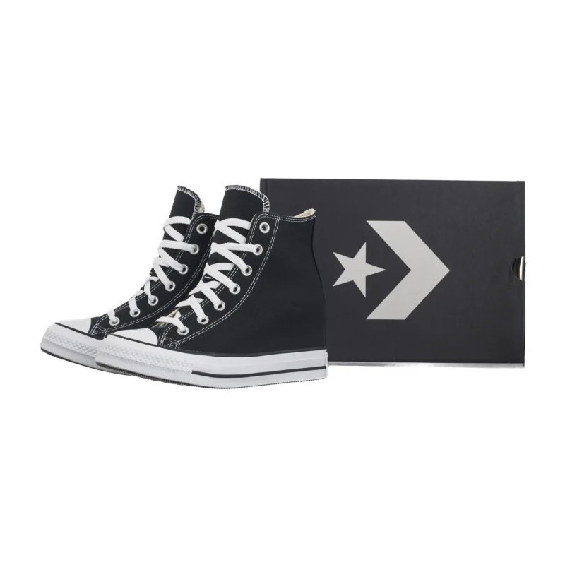 Converse CTAS Wedge Hi Black/Red/Navy A11909C (CO729-a) shoes